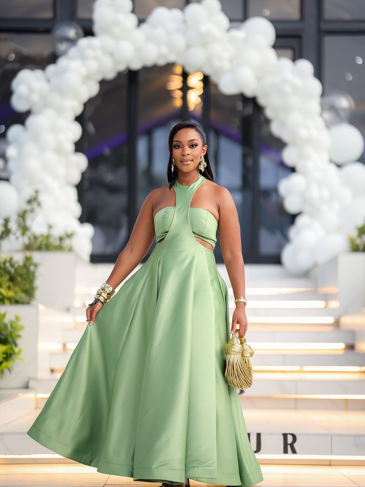 Lisa Mthembu Candid Devout Dress